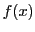 $f(x)$